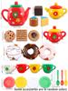 Afternoon Tea Set for Girls Cake Dessert Playhouse Kitchen Toys Kids Holiday Christmas New Year Gifts