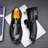 Fashion Leather Loafers Men Casual Shoes Business Brand Men Moccasins Breathable Slip On Driving Shoes Top Grade Luxury Man Men Italian