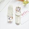 Women's 3D Cartoon Cat Mid-Calf Socks - Cute Korean Style for Autumn/Winter