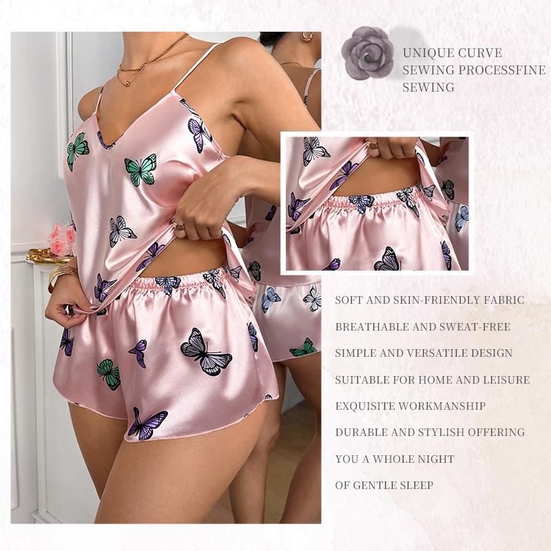 Elegant Lace Backless Camisole Pajamas - Cool, Lightweight Women s Loungewear S розовый