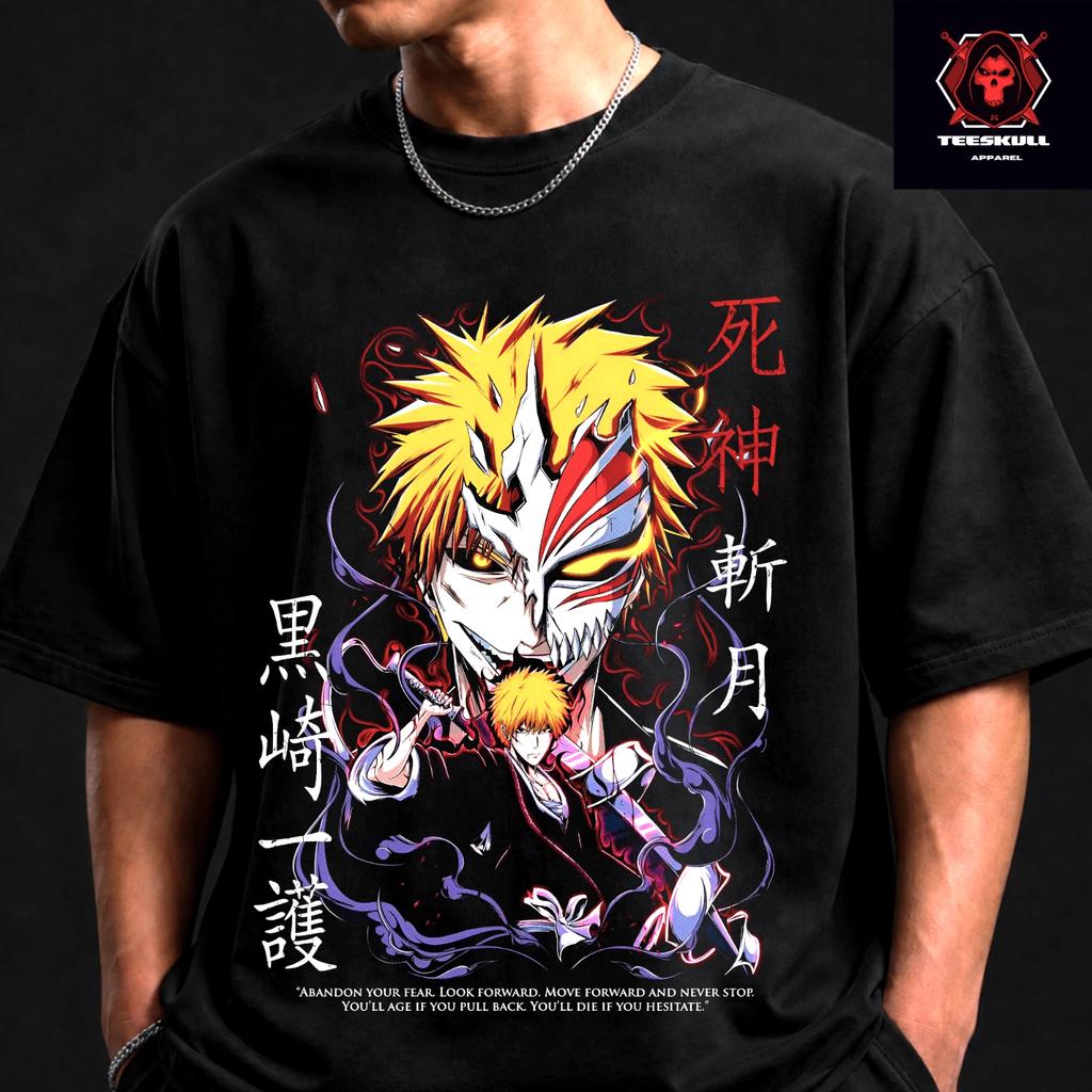 Ichigo Kurosaki 'Bleach' Anime Manga Character Unisex Premium Cotton T-Shirt
