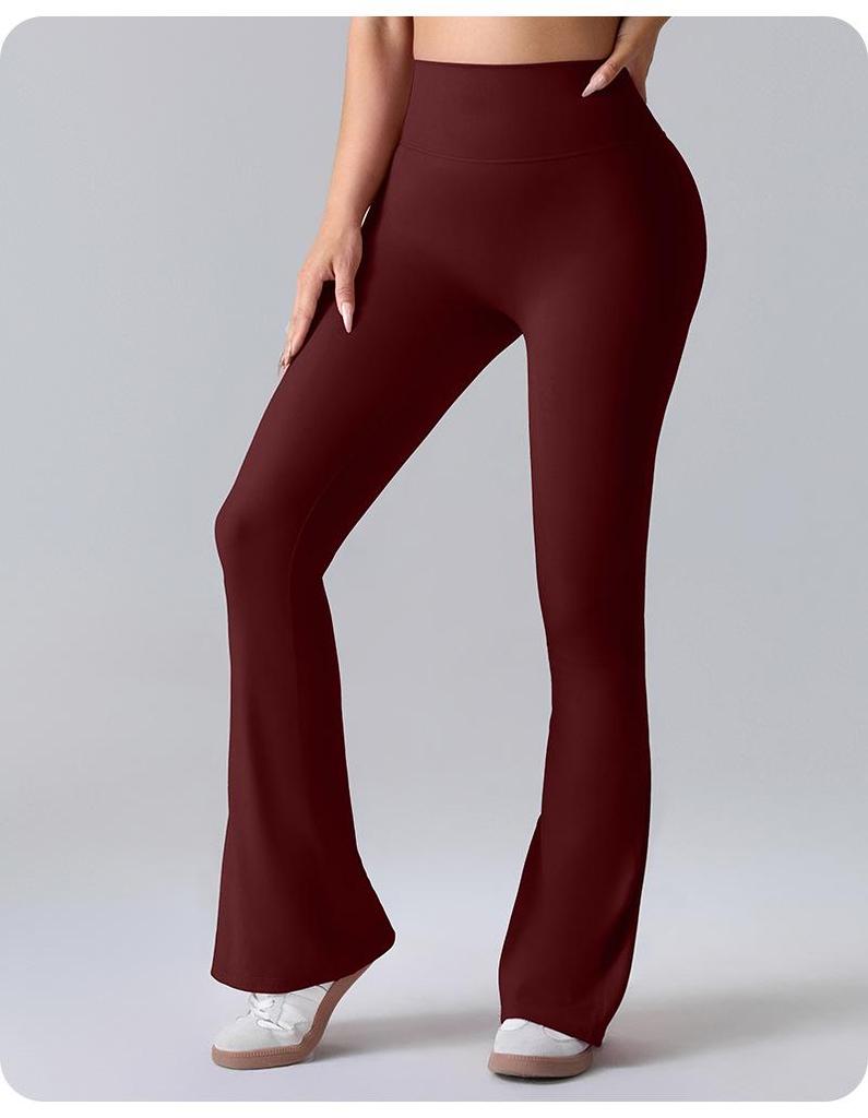 Women's High-Waist Quick-Dry Wide-Leg Yoga Pants