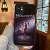 M-Megadeth Logo For IPhone 11 12 13 14 15 16 Pro Max Plus Matte Translucent Phone Cover
