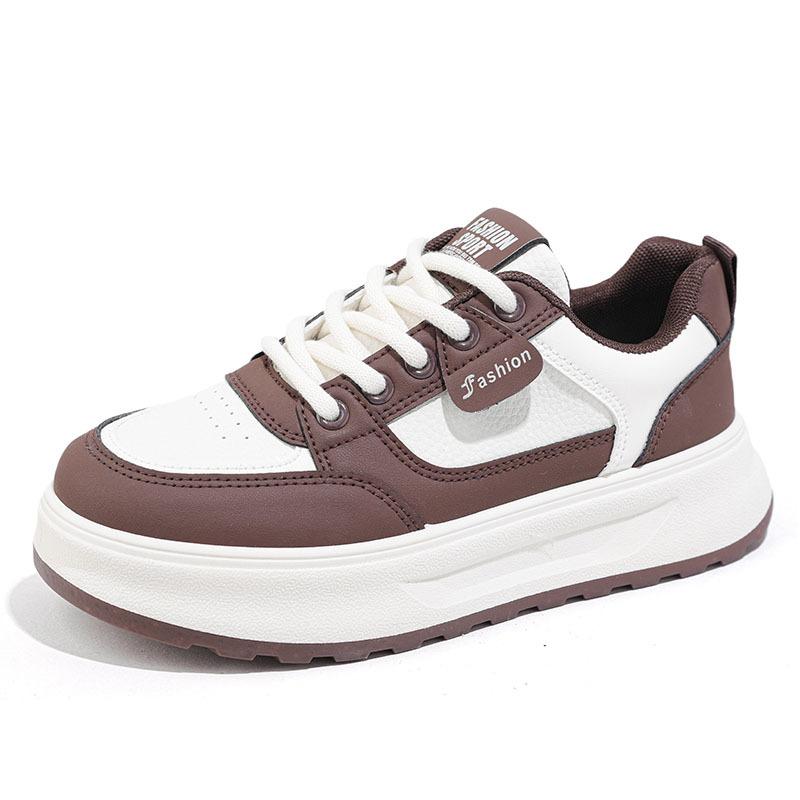 Spring new ins student platform heightening sports board shoes casual shoes H