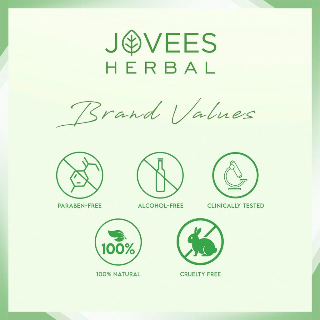 Jovees Herbal Thyme And Tea Tree Anti Dandruff Shampoo For All Hair Types 150ML Pack