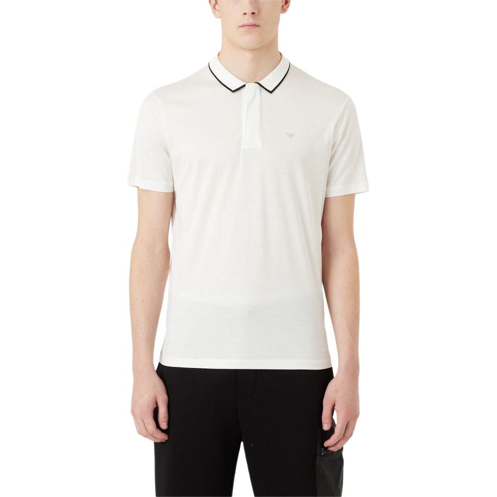 Emporio Armani Short Sleeved Polo Shirt 3R1F66-1JUVZ-0999