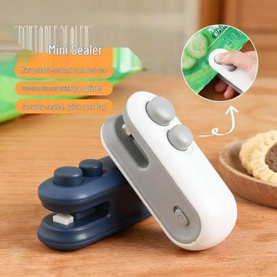 Mini Vacuum Sealer for Food Preservation: Compact Household Plastic Bag Sealing Device