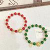 2027 Chinese Year Of The Sheep Lucky Bracelet For Women Fashion Crystal Beaded Zodiac New Year Jewelry Gifts