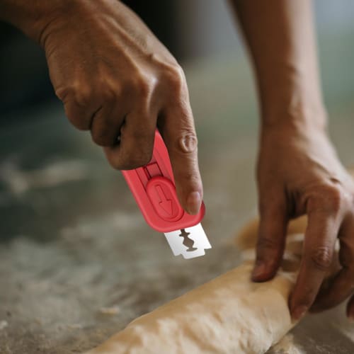 Bread Scoring Cutter - Easy-to-Use Sourdough Scoring Tool, Bread Slicer, Retractable Bread Lame Cutter | Multi-Purpose Bread Scoring Blade, Ergonomic