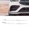Front Bumper Lower Fog Grille Trim Moulding For   CLA35 C118 Pre‑Facelift 2020‑2023 4 Pieces