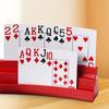 Folding Playing Card Holder Deck Stand Replacement Board Game Poker Seats Playing Card Holder for Organizing Cards
