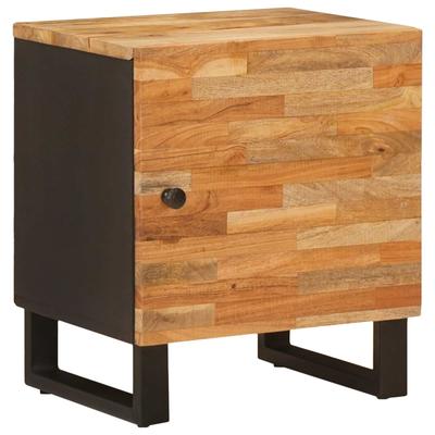 Nightstand Brown 40 X 33 X 46 Cm Solid Mango Wood