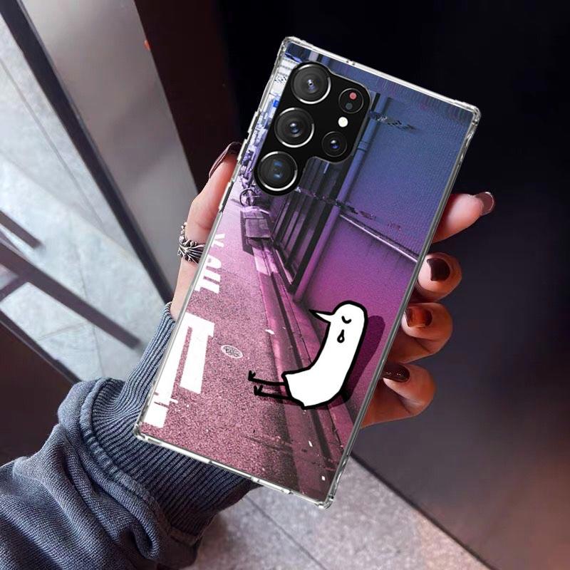 Oyasumi Punpun Phone Case For Samsung Galaxy S26 S25 Edge S24 S23 Ultra S22 Plus S21 S20 FE Soft TPU Back Cover Funda Galaxy S25