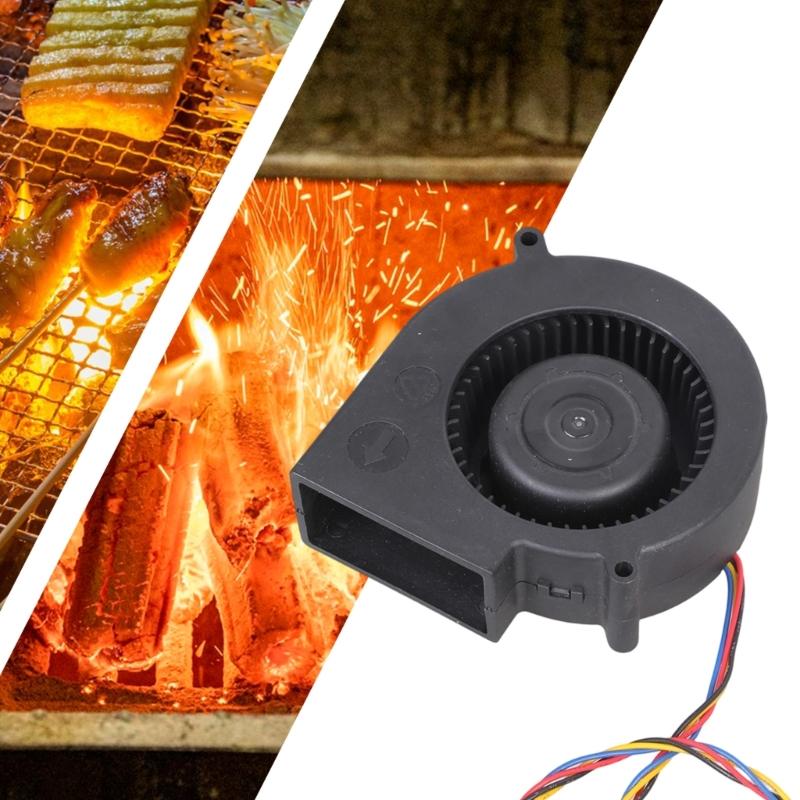 12V 2.94A Cooling Blower For 3D Printers Networking Equipment And Campfire Ventilation With Speed Control Function Fan