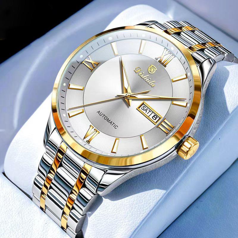Il nuovo orologio meccanico non automatico da uomo impermeabile con calendario luminoso è un successo