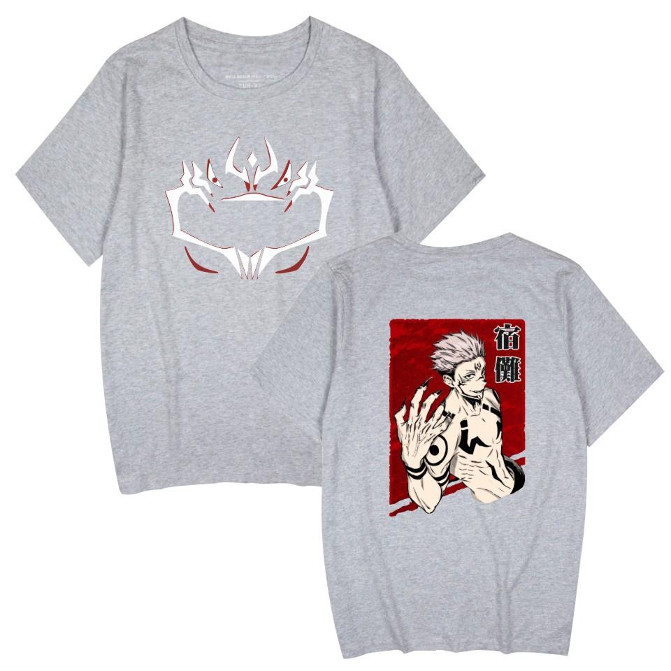 Jujutsu Kaisen Anime T Shirt Men Crewneck Short Sleeve Tee Harajuku Streetwear Women T-shirt 2026 New Cartoon Clothes Tops