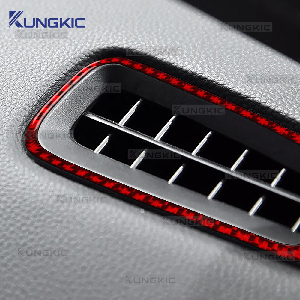 Carbon Fiber Style Interior Sticker for Honda Civic Type R 11th FL5 2022 2023 2024 2025 Interior Panel