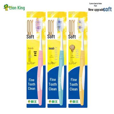 Lion Dentor Systema Gum Care Toothbrush - 3 Pack
