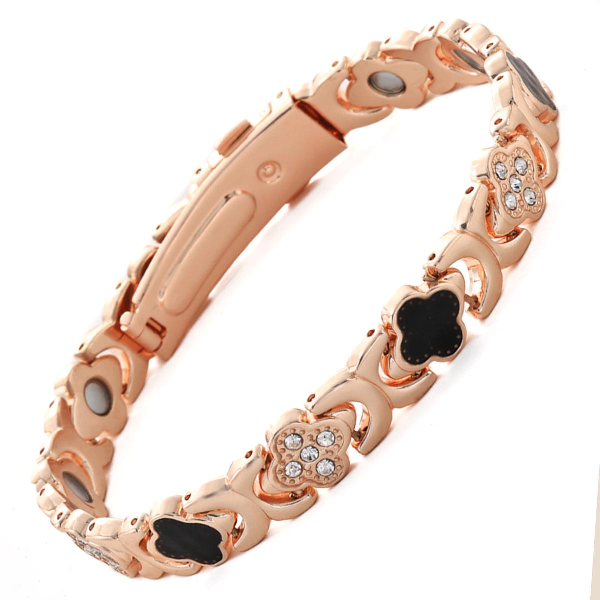 Two-Tone Zircon Tennis Bracelet: Elegant 4mm Light Luxury Design for Women