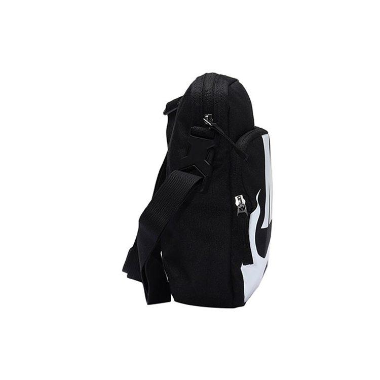 Nike Heritage Polyester Cycling Bag, Shoulder Bag, Crossbody Bag Unisex Black BA6344-010