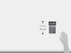 Asmix Asuka Calculator, 12-digit, with tilt, C1235S, Silver