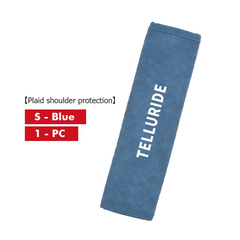 AANO1 Car Styling Seatbelt Shoulder Pad Safety Shoulder Protector Cover For KIA Venga Sedona Forte Stonic Picanto Sorento Stinger