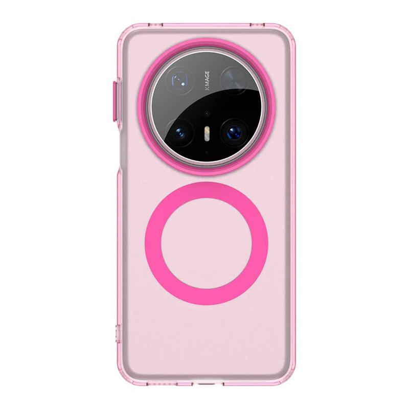 Pour Coque Huawei Mate 70 Pro Housse Huawei Mate 70 Pro Capa Transparent Annulaire Magnétique Chargement Sans Fil Mat Funda Mate 70 Pro