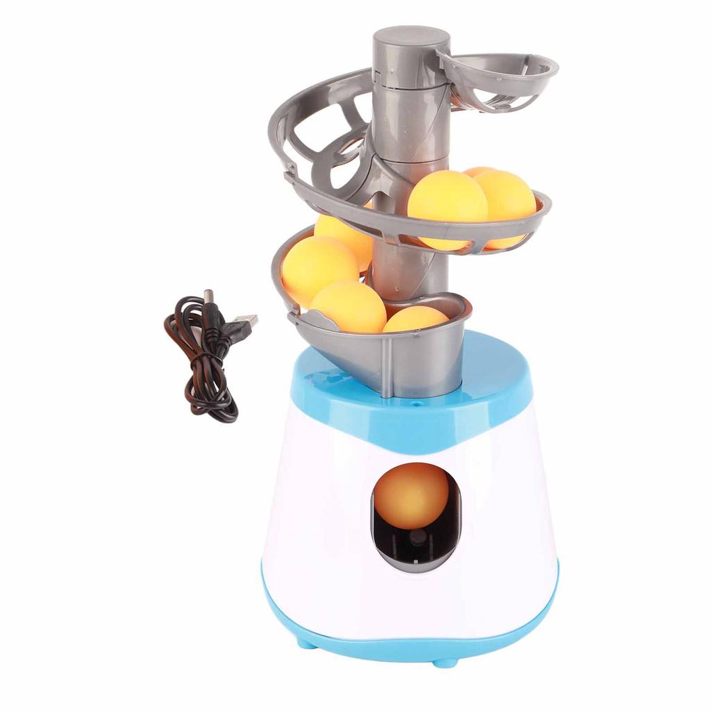 Outdoor Portable Kids Children Table Tennis Ball Machine Launcher Exerciser