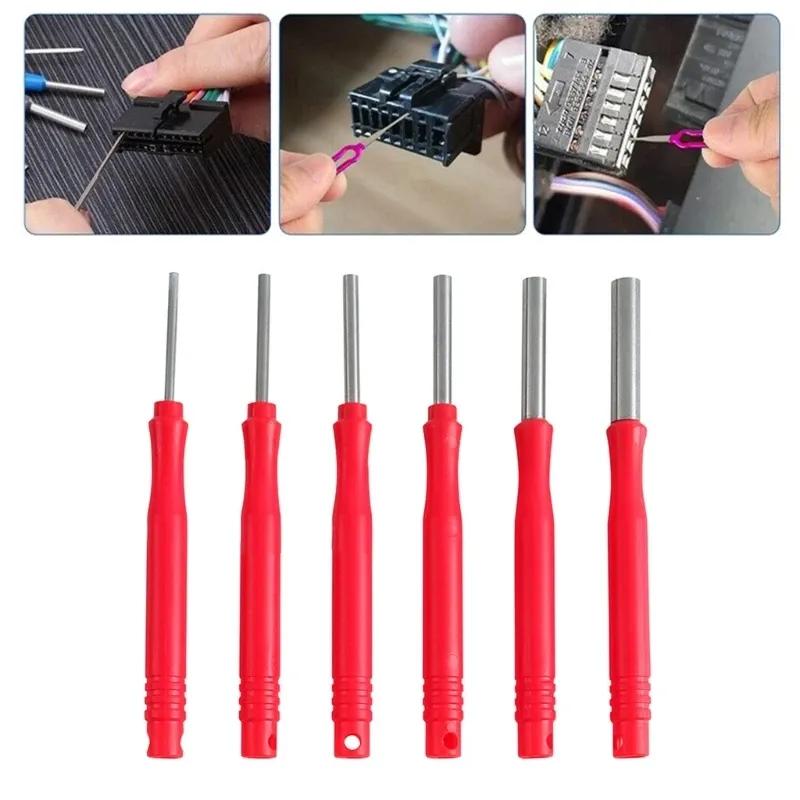 Terminal Removal Tool Set Terminal Ejectors for Car Pin Extractor Tool Release Electrical Wire Connector Puller Car Repair Tool