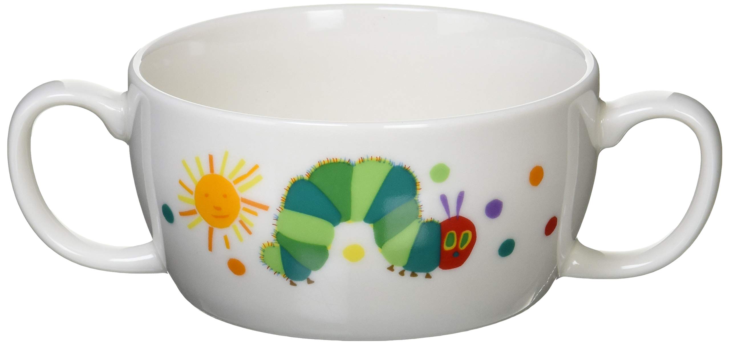 

Kaneshotouki [The Very Hungry Caterpillar] Children s Bullion (Two Handed Soup Cup) 210ml Children s Tableware White 807137