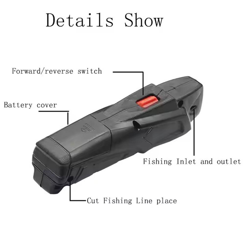 Elektrický odstraňovač rybářského vlasce Odstraňovač vlasce ze rybářského navijáku Stroj na odstraňování vlasce Odstraňovač starého vlasce Automatický V8O0