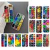 Phone Case For Iphone 16 15 14 Pro Max 16 15 14 13 12 Pro 15 14 Plus Watercolors Paint Palette Painting Box Shell