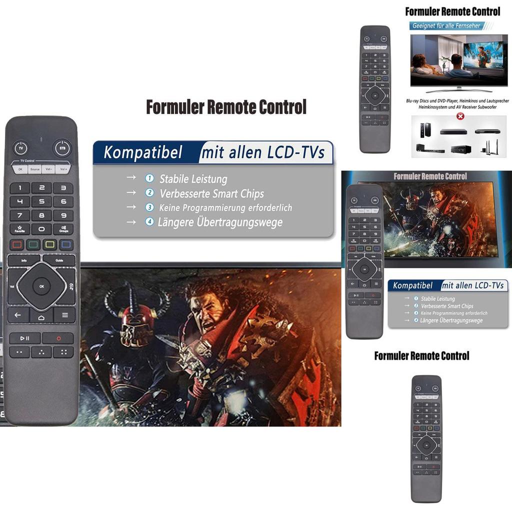 Formuler Remote Control Sleek And Ergonomic Design For Formuler Devices 18*4.3cm