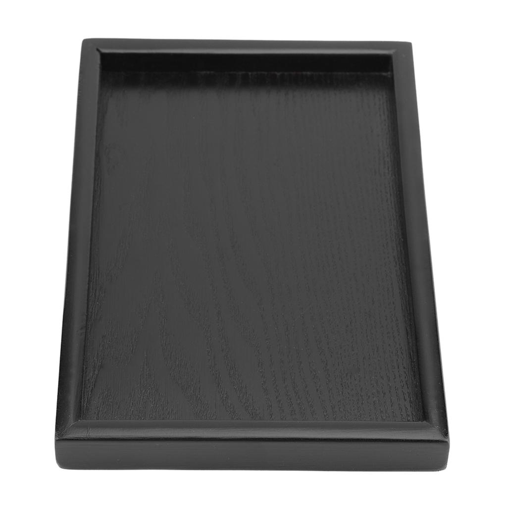 Rectangle Shape Solid Wood Tea Coffee Snack Food Meals Serving Tray Plate Restaurant Trays