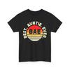Best Auntie Ever BAE T Shirt Retro Style for Aunt Perfect Aunties