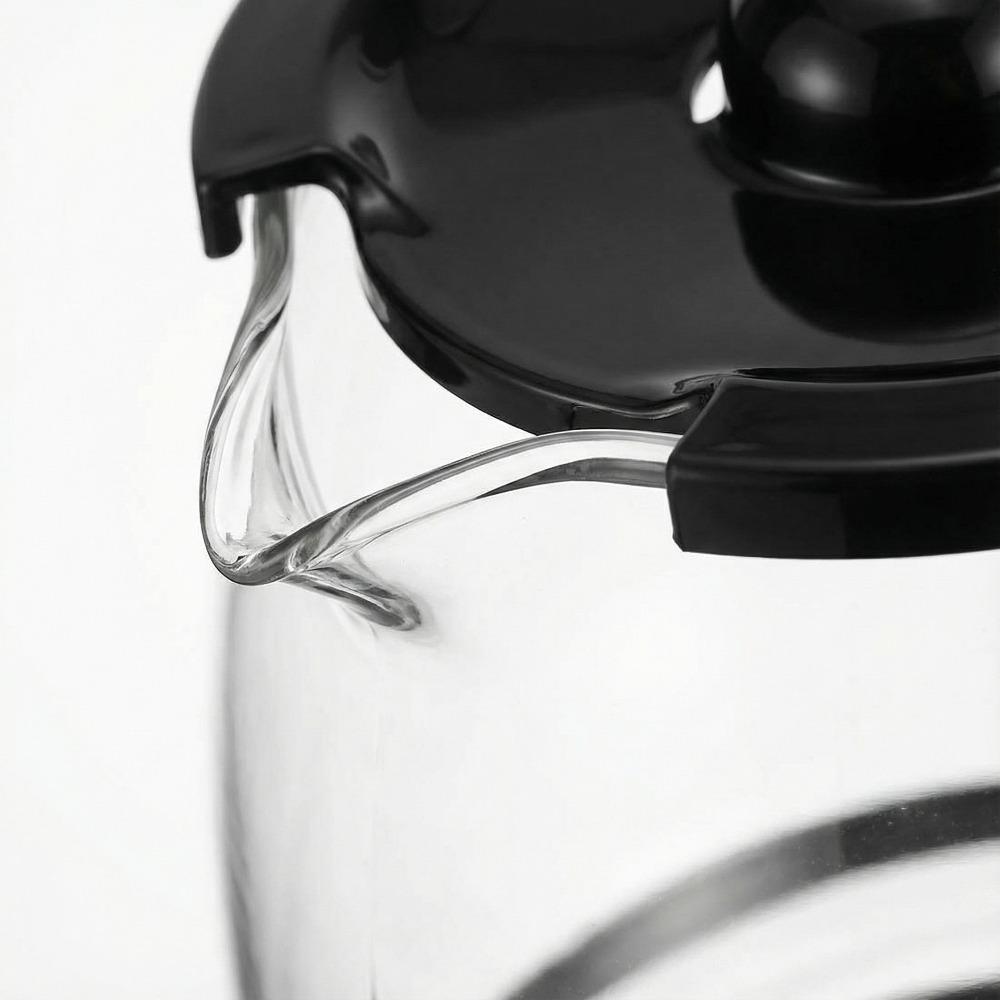 Kompakte 600ml Filterkaffeemaschine 6 Tassen Kapazität für den Heimgebrauch Inklusive Permanentfilter 450W