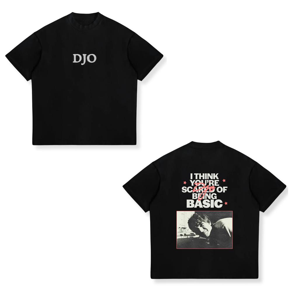 Djo Apple TShirt Funny Cartoon Graphic T Shirts Women Unisex Short Sleeve Unisex Tops High Quality T Shirt Unisex Creative Clothes