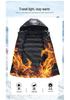 Men's Wash-free Down Cotton Vest: Warm Padded Gilet for Autumn and Winter, Plus Size Workwear.