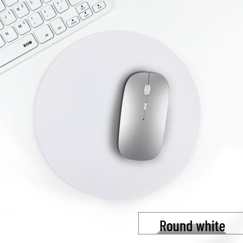 Customizable Multi-Color PU Leather Mouse Pad - Durable, Dirt-Resistant, Available In Square or Round Shapes.