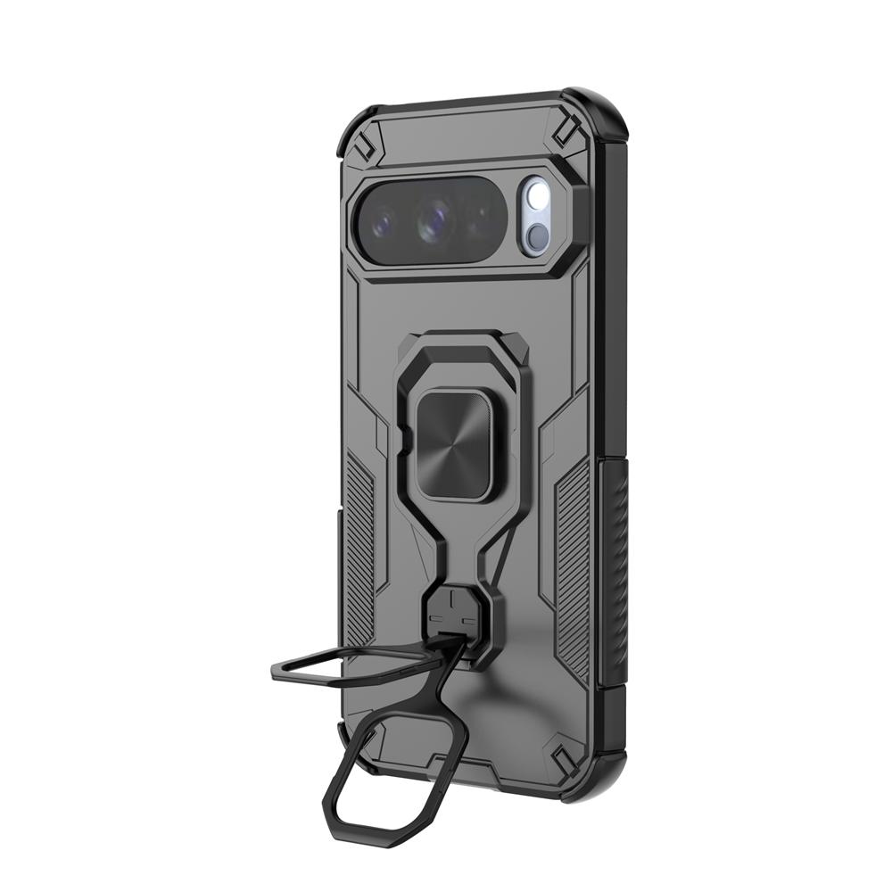 Camera Lens Protector Armor Magnetic Ring Case For Google Pixel 10 Pro Pixel10 10Pro 5G Bracket Stand Holder Cover