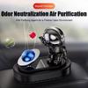 Solar Car Air Freshener Astronaut Car Scent Diffuser Rotatable Solar Car Aromatherapy Fresheners Car Interior Accessories