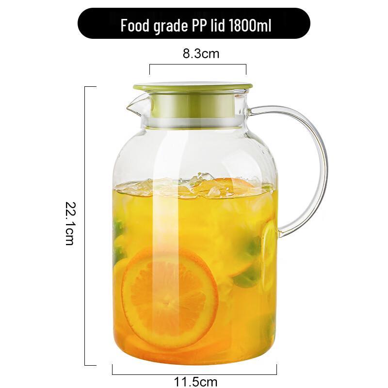 Handmade High Borosilicate Glass Pitcher & Teapot Set