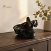 Entryway Key Tray 3D Printed Skull Desk Organizer Tray, Novelty Eyeglass Holder with Nose Rest, Small Item Organization Creative Coin Jewelry Catchall