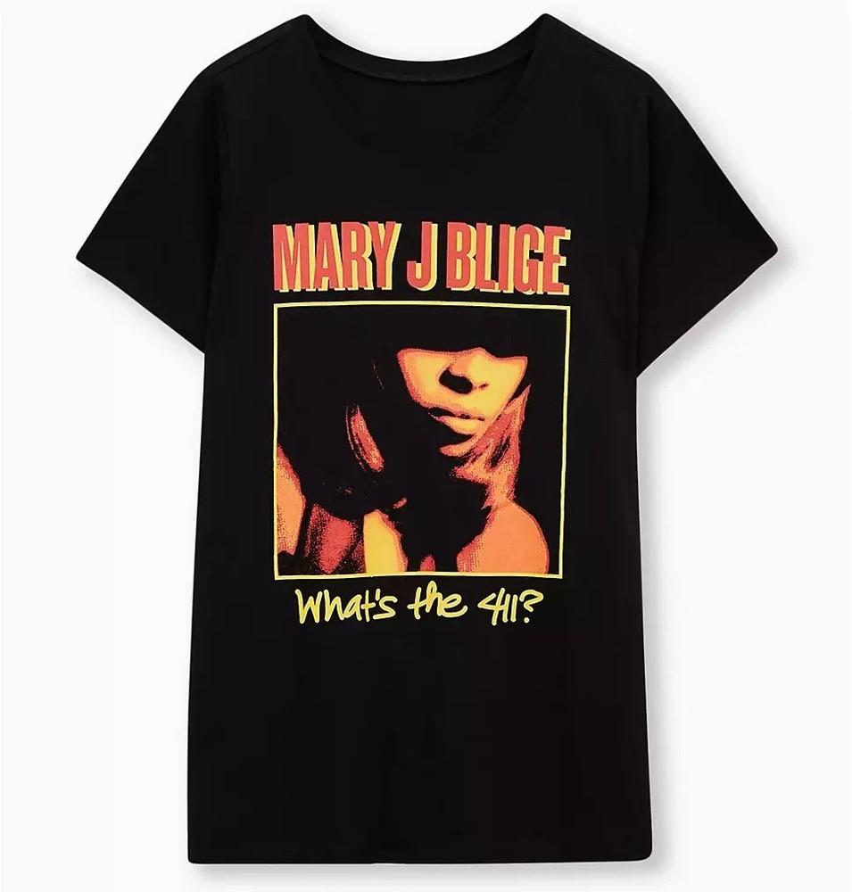

Mary J. Blige Album T-shirt Black Short Sleeve All sizes S to 5XL 3F223 Unisex T-Shirt XXXL