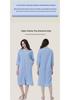 Women's Water-Absorbent, Lint-Free Bathrobe & Nightgown Style Pajamas - Versatile for Home or Outdoors