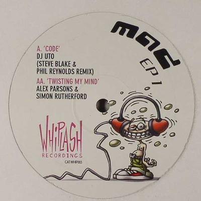 12-Zoll Schallplatte DJ UTO  ALEX PARSONS  SIMON RUTHE  Mad EP 1 WHIP003 Whiplash Record 2004 UK Dance  Electronica Gebraucht