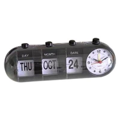 Kalender Wecker Innovative Form Dekorativ Springende Tischuhr für Zuhause Wohnzimmer Schlafzimmer