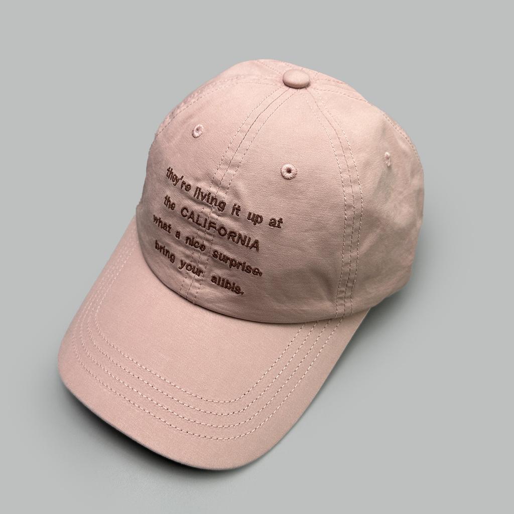Spring And Summer High-Quality Embroidered Alphabet Baseball Caps Men'S And Women'S Sunshade Travel Casual Versatile Peaked Caps
