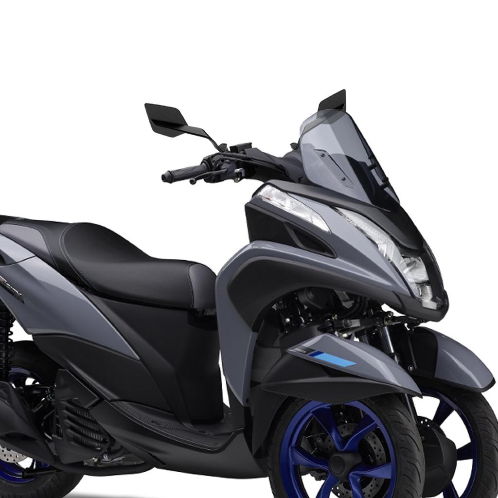 PEDAPENG For Tricity125 Tricity155 TRICITY125 TRICITY155/ABS 2025 Motorcycle Invisible Winglet Mirror Kit Adjustable Rearview