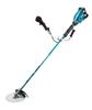 MUR369UDG2 Cordless Grass 255mm Cutting with Tip Two 6Ah and Charger Trimmer, 18V+18V, Width, Saw, U-Handle, Batteries,